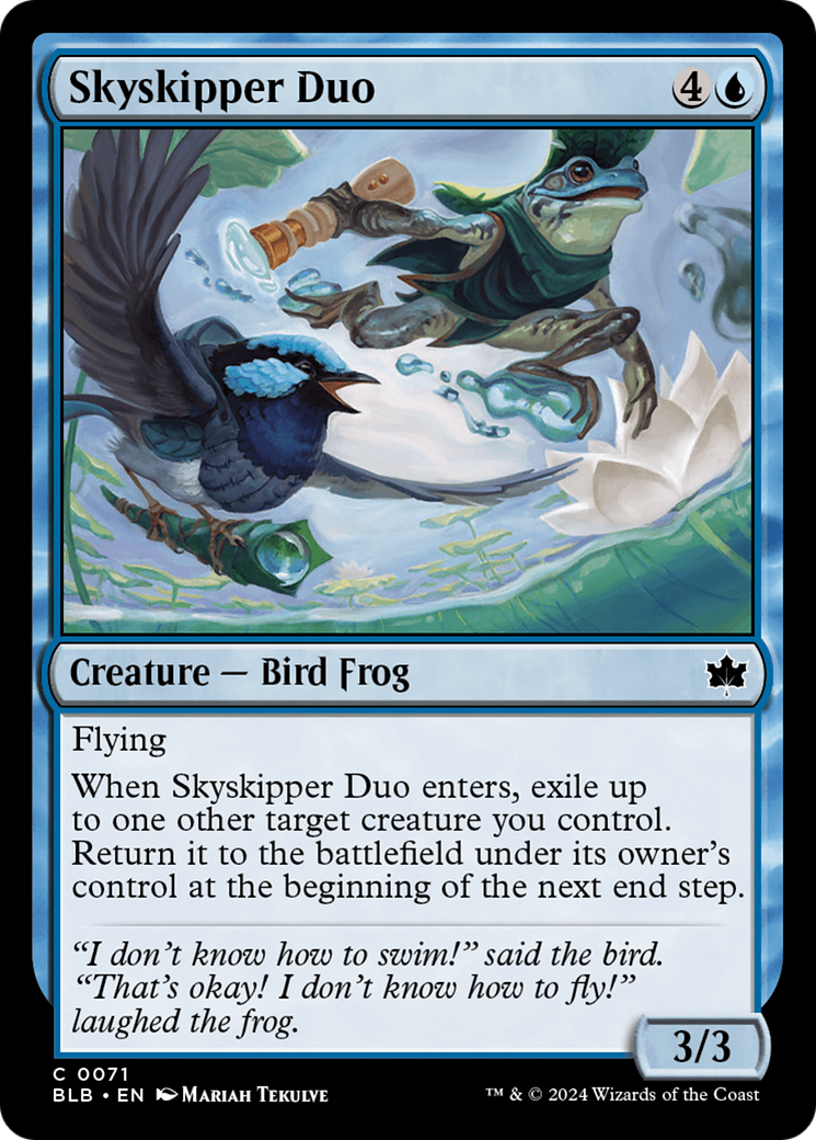 Skyskipper Duo [Bloomburrow] | Multizone: Comics And Games