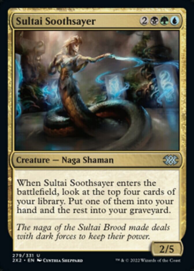 Sultai Soothsayer [Double Masters 2022] MTG Single Magic: The Gathering  | Multizone: Comics And Games