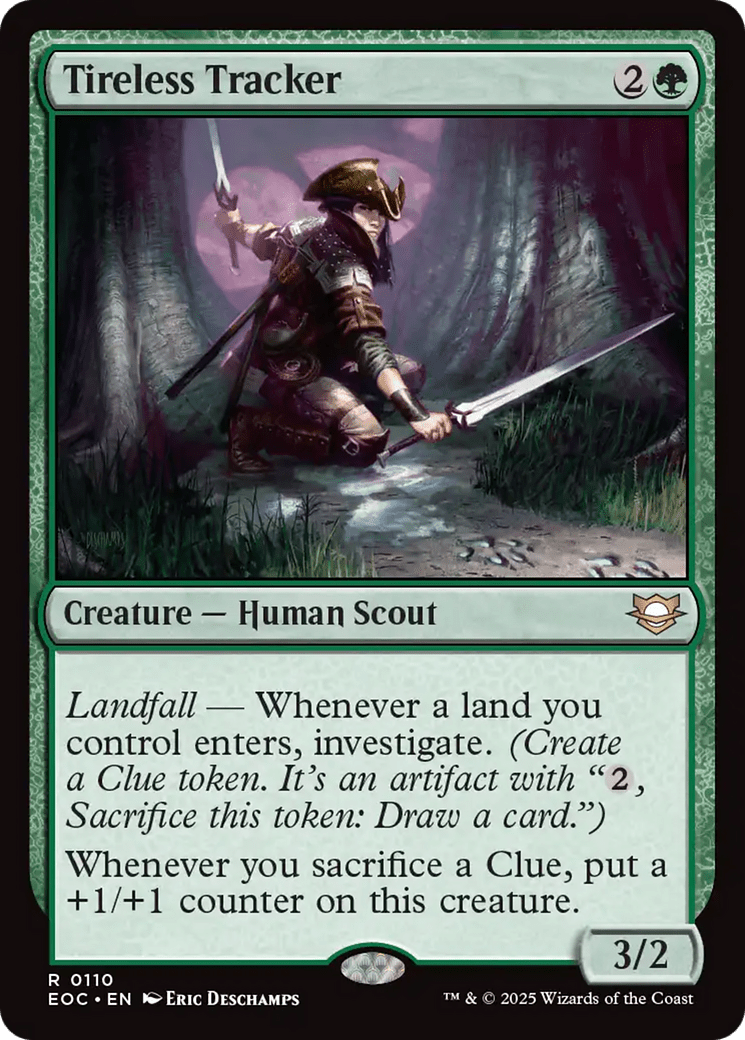 Tireless Tracker [Edge of Eternities Commander] MTG Single Magic: The Gathering  | Multizone: Comics And Games