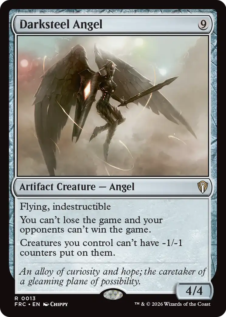 Darksteel Angel [Reality Fracture Commander] | Multizone: Comics And Games