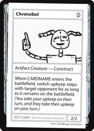 Chronobot (2021 Edition) [Mystery Booster Playtest Cards] MTG Single Magic: The Gathering  | Multizone: Comics And Games