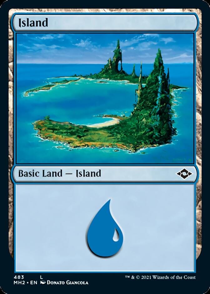 Island (483) [Modern Horizons 2] MTG Single Magic: The Gathering  | Multizone: Comics And Games