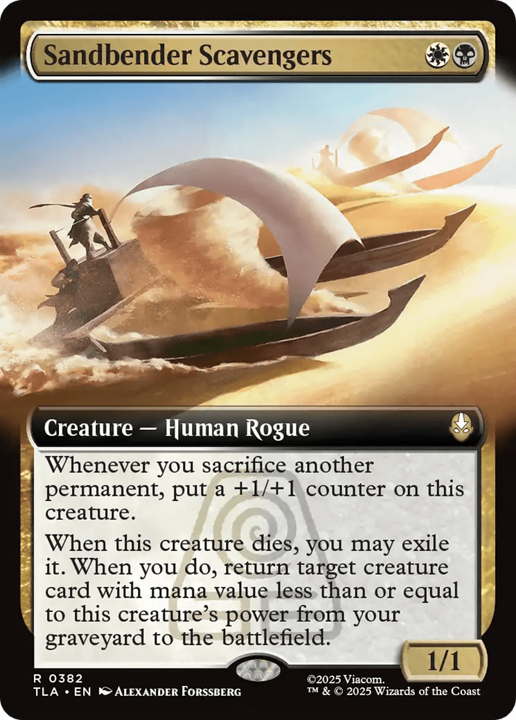 Sandbender Scavengers (Extended Art) [Avatar: The Last Airbender] MTG Single Magic: The Gathering  | Multizone: Comics And Games
