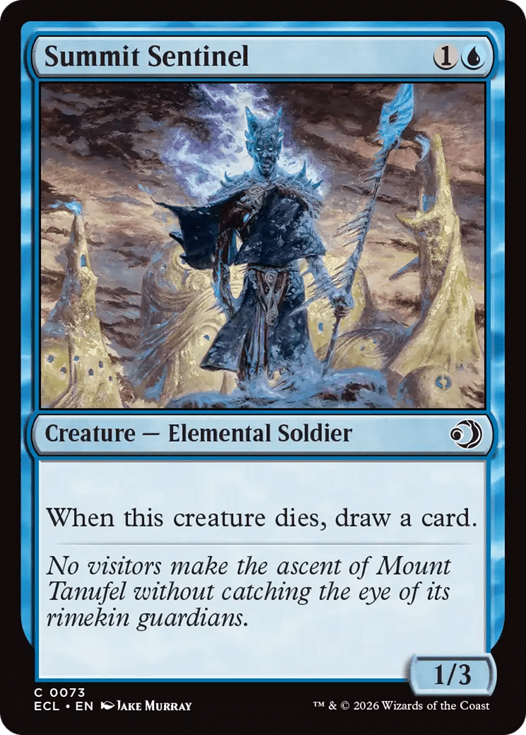 Summit Sentinel [Lorwyn Eclipsed] MTG Single Magic: The Gathering  | Multizone: Comics And Games