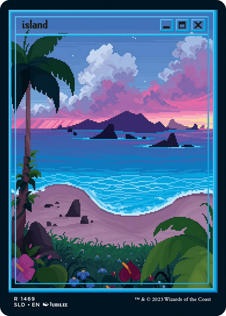 Island (1469) [Secret Lair Drop Series] MTG Single Magic: The Gathering  | Multizone: Comics And Games