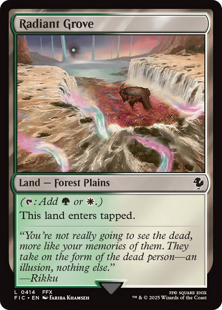 Radiant Grove [FINAL FANTASY Commander] MTG Single Magic: The Gathering  | Multizone: Comics And Games