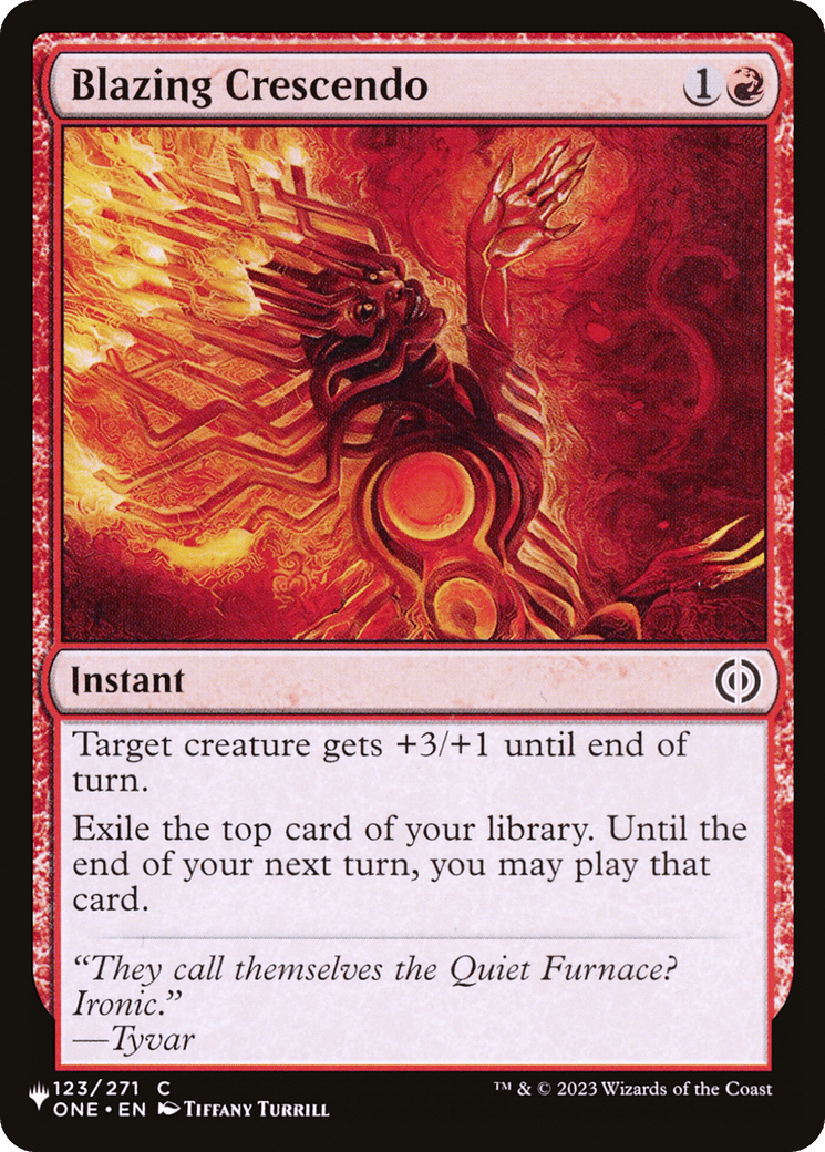 Blazing Crescendo [The List] MTG Single Magic: The Gathering  | Multizone: Comics And Games