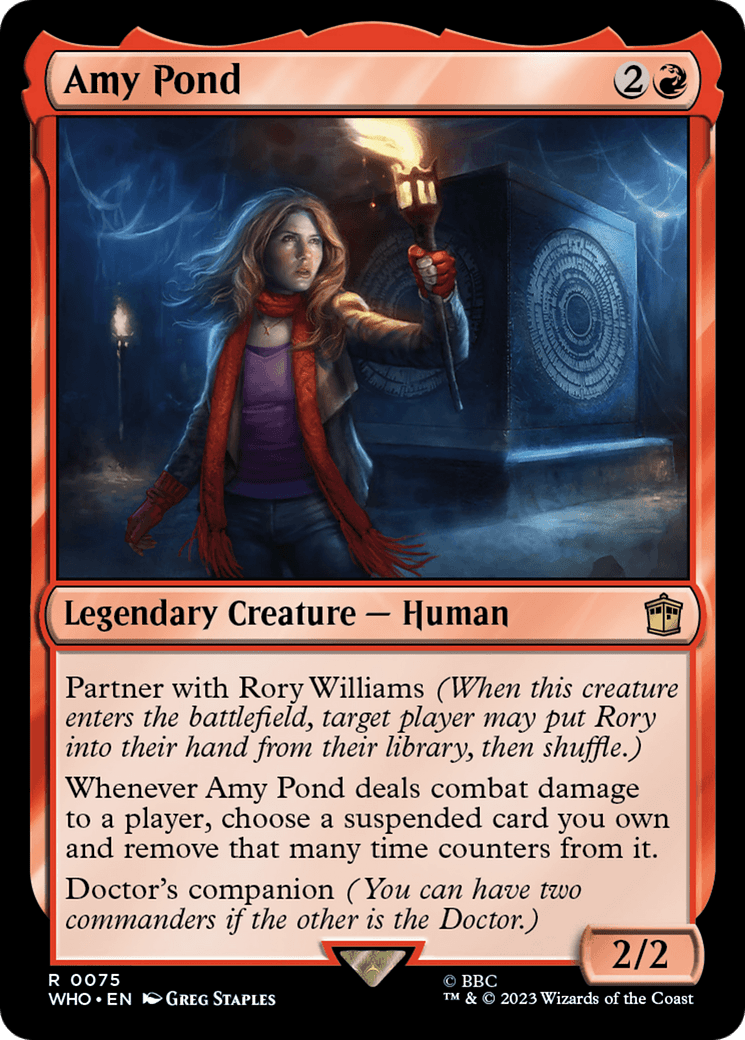 Amy Pond [Doctor Who] MTG Single Magic: The Gathering  | Multizone: Comics And Games