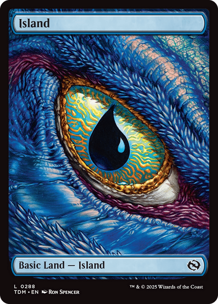 Island (0288) [Tarkir: Dragonstorm] MTG Single Magic: The Gathering  | Multizone: Comics And Games