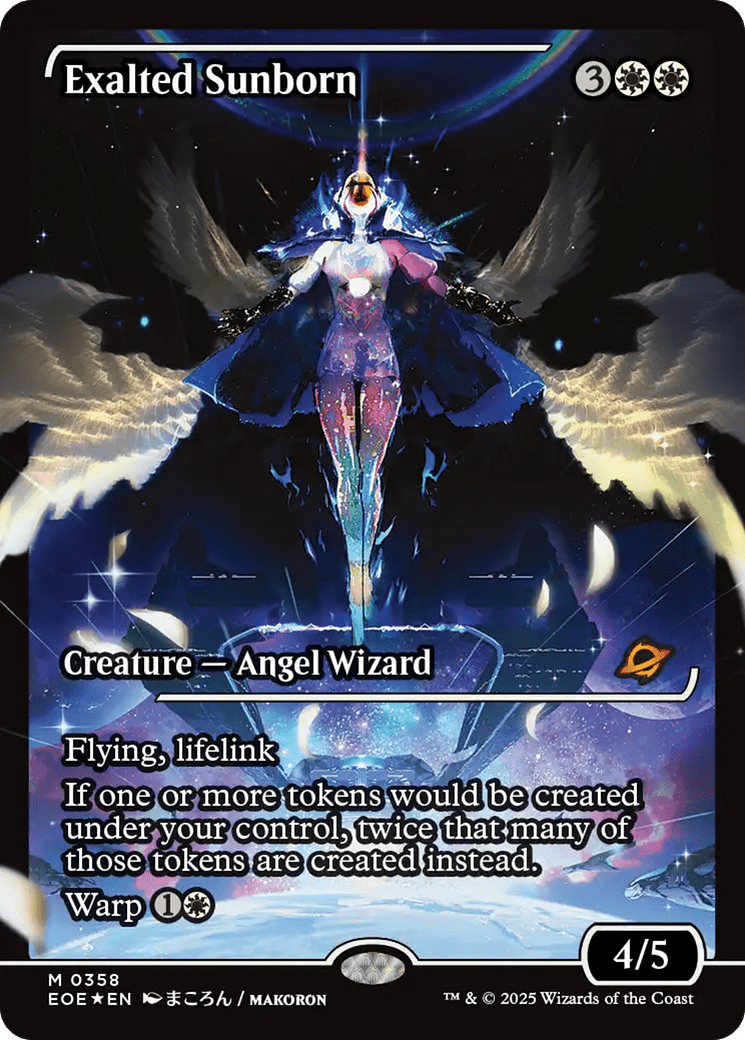 Exalted Sunborn (Showcase) [Edge of Eternities] MTG Single Magic: The Gathering  | Multizone: Comics And Games