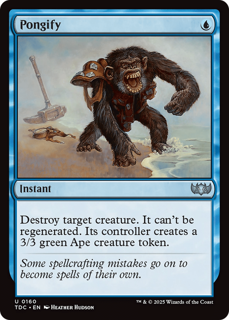 Pongify [Tarkir: Dragonstorm Commander] MTG Single Magic: The Gathering  | Multizone: Comics And Games