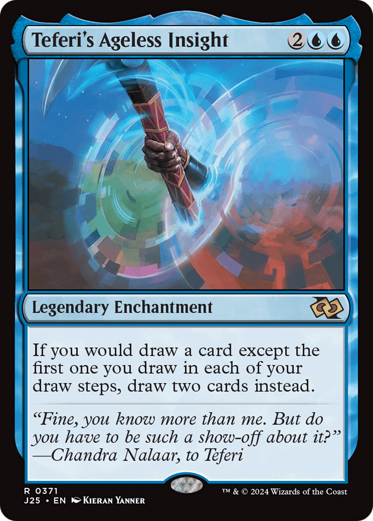 Teferi's Ageless Insight [Foundations Jumpstart] MTG Single Magic: The Gathering  | Multizone: Comics And Games