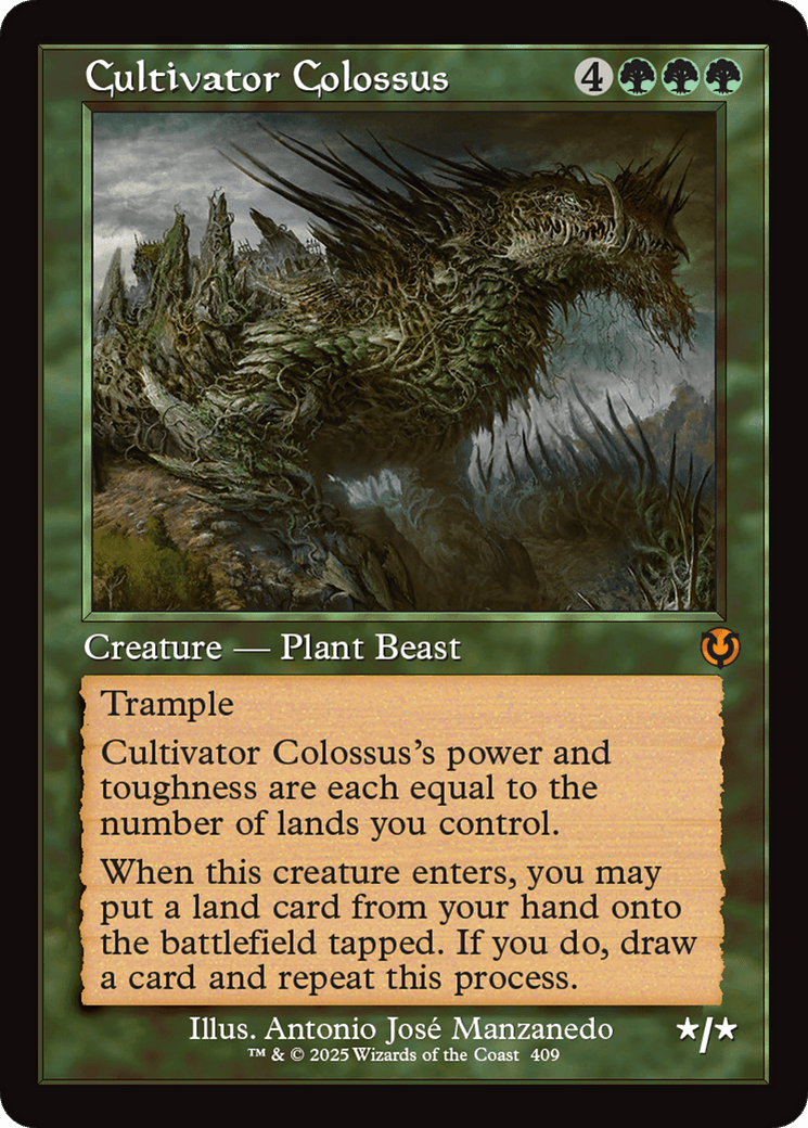 Cultivator Colossus (Retro Frame) [Innistrad Remastered] MTG Single Magic: The Gathering  | Multizone: Comics And Games