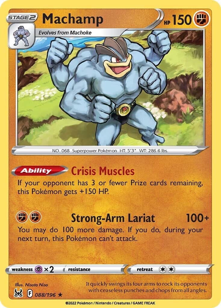 Machamp (088/196) [Sword & Shield: Lost Origin] Pokemon Single Pokémon  | Multizone: Comics And Games