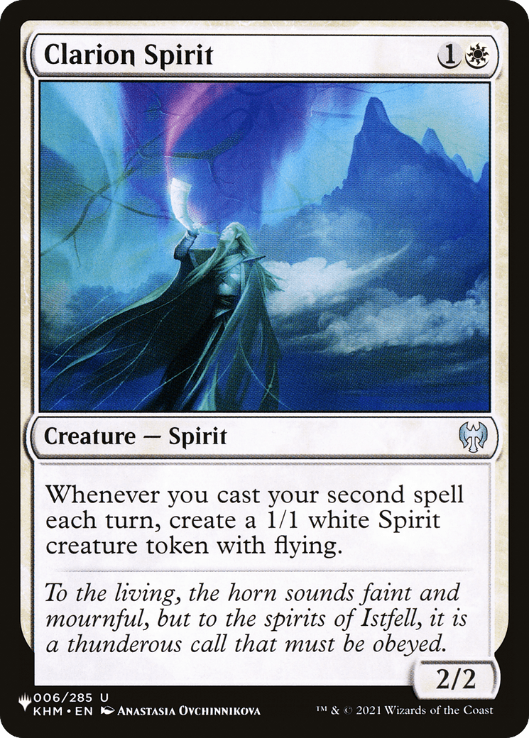 Clarion Spirit [The List] MTG Single Magic: The Gathering  | Multizone: Comics And Games