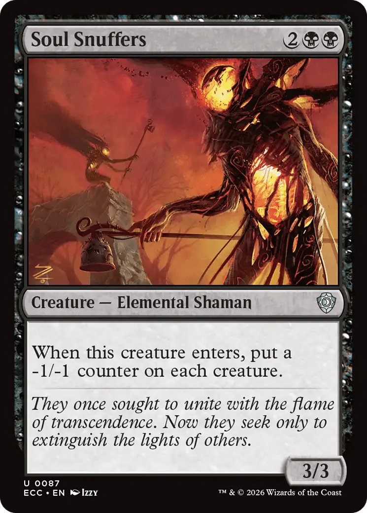 Soul Snuffers [Lorwyn Eclipsed Commander] MTG Single Magic: The Gathering  | Multizone: Comics And Games