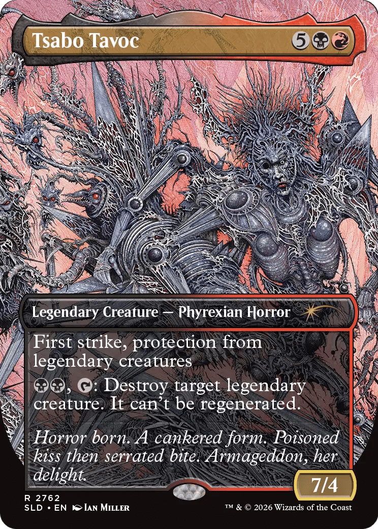 Tsabo Tavoc [Secret Lair Drop Series] MTG Single Magic: The Gathering  | Multizone: Comics And Games