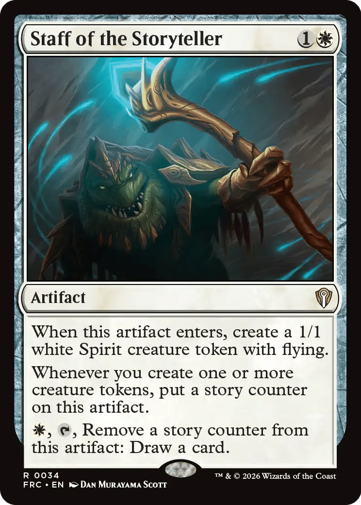 Staff of the Storyteller [Reality Fracture Commander] | Multizone: Comics And Games