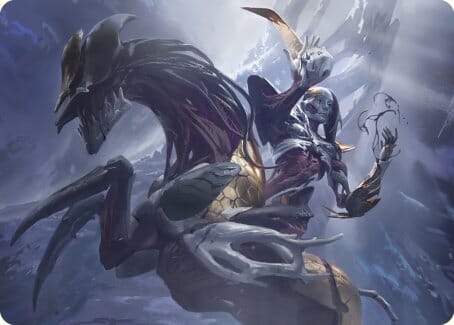Ria Ivor, Bane of Bladehold Art Card [Phyrexia: All Will Be One Art Series] MTG Single Magic: The Gathering  | Multizone: Comics And Games