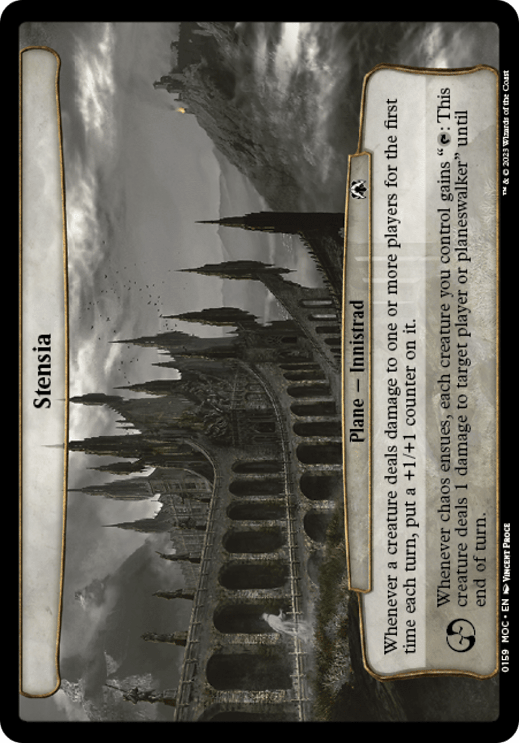 Stensia [March of the Machine Commander] MTG Single Magic: The Gathering  | Multizone: Comics And Games