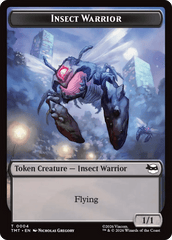 Insect Warrior // Food Double-Sided Token [Teenage Mutant Ninja Turtles Tokens] MTG Single Magic: The Gathering  | Multizone: Comics And Games