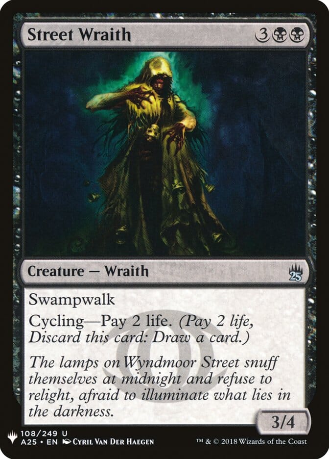 Street Wraith [Mystery Booster] MTG Single Magic: The Gathering  | Multizone: Comics And Games