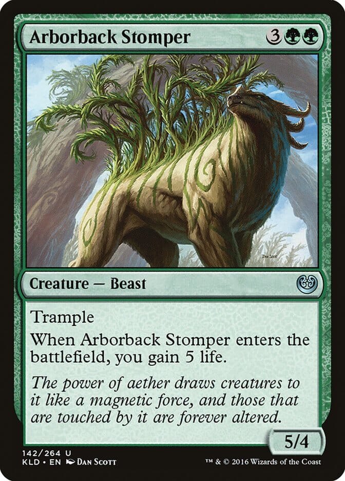 Arborback Stomper [Kaladesh] MTG Single Magic: The Gathering  | Multizone: Comics And Games