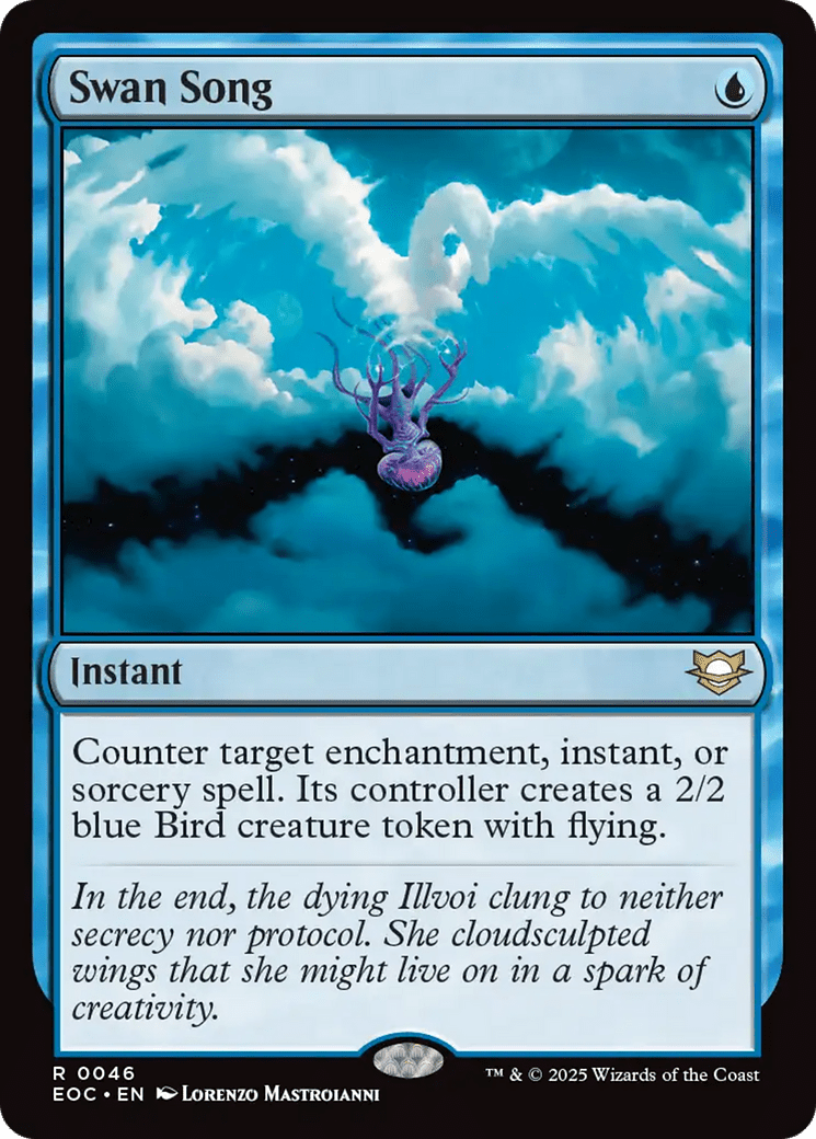 Swan Song [Edge of Eternities Commander] MTG Single Magic: The Gathering  | Multizone: Comics And Games