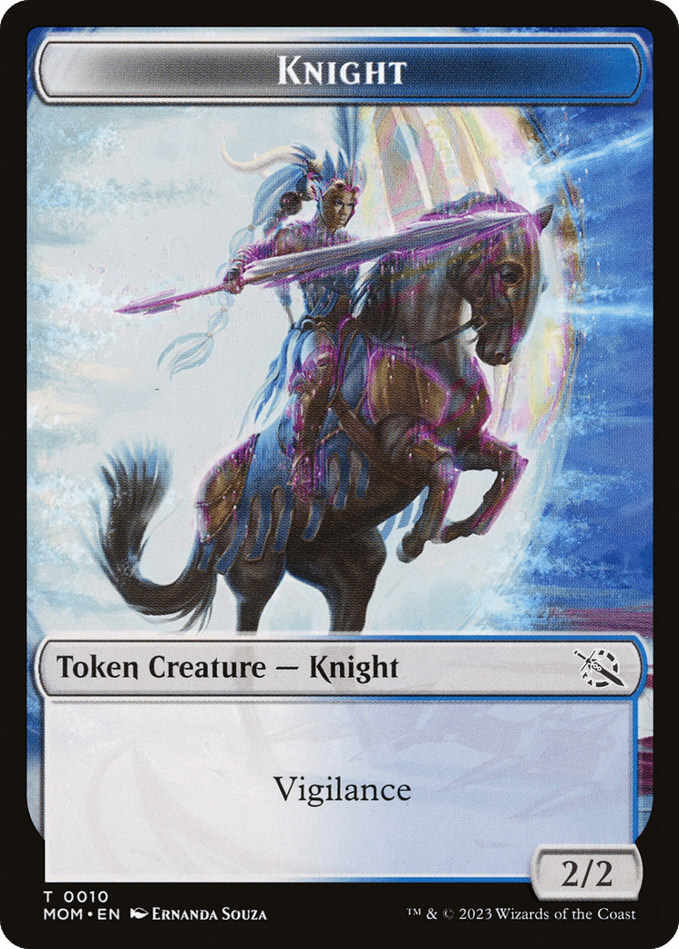 Thopter // Knight (10) Double-Sided Token [March of the Machine Tokens] MTG Single Magic: The Gathering  | Multizone: Comics And Games
