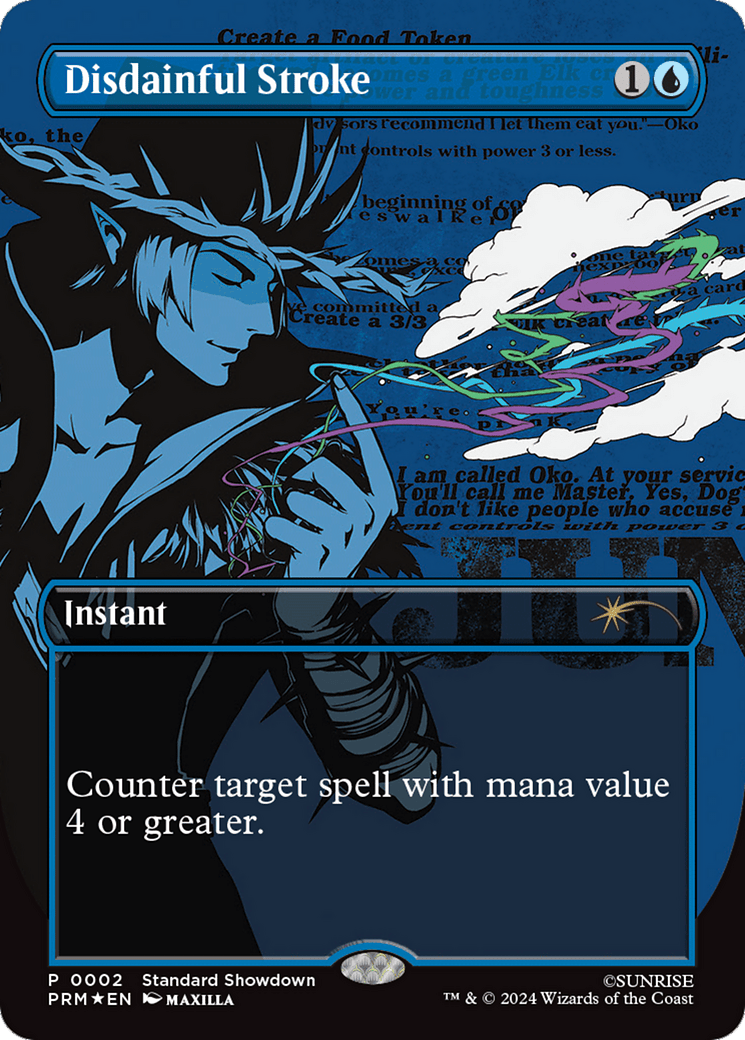 Disdainful Stroke [Standard Showdown Promos] MTG Single Magic: The Gathering  | Multizone: Comics And Games