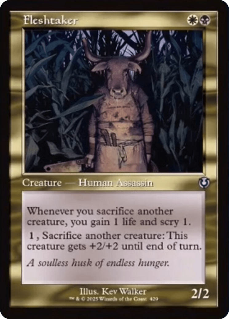 Fleshtaker (Retro Frame) [Innistrad Remastered] MTG Single Magic: The Gathering  | Multizone: Comics And Games