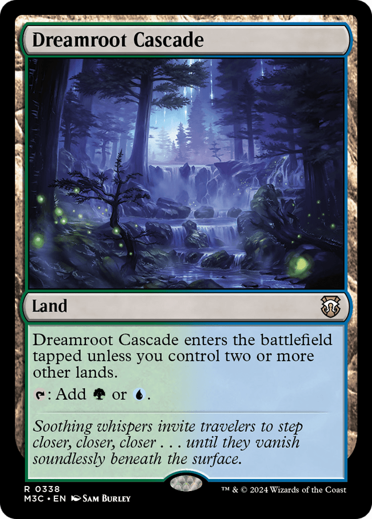 Dreamroot Cascade (Ripple Foil) [Modern Horizons 3 Commander] MTG Single Magic: The Gathering  | Multizone: Comics And Games