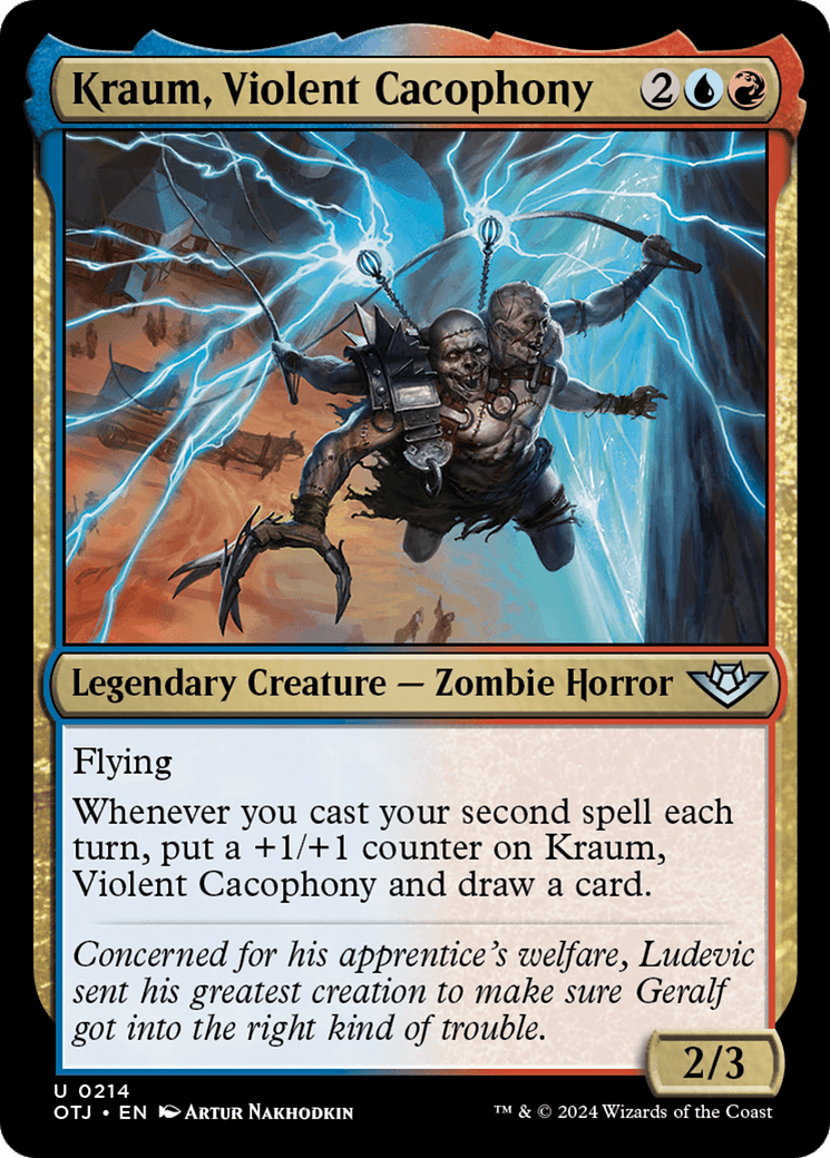 Kraum, Violent Cacophony [Outlaws of Thunder Junction] MTG Single Magic: The Gathering  | Multizone: Comics And Games