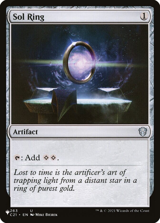 Sol Ring [Secret Lair: Heads I Win, Tails You Lose] MTG Single Magic: The Gathering  | Multizone: Comics And Games