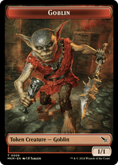 Thopter (0020) // Goblin Double-Sided Token [Murders at Karlov Manor Tokens] MTG Single Magic: The Gathering  | Multizone: Comics And Games
