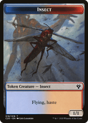 Treasure // Insect Double-Sided Token [Secret Lair: Heads I Win, Tails You Lose Tokens] MTG Single Magic: The Gathering  | Multizone: Comics And Games