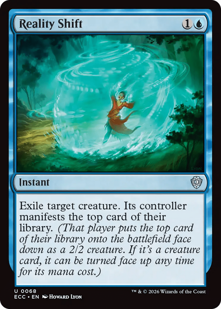 Reality Shift [Lorwyn Eclipsed Commander] MTG Single Magic: The Gathering  | Multizone: Comics And Games
