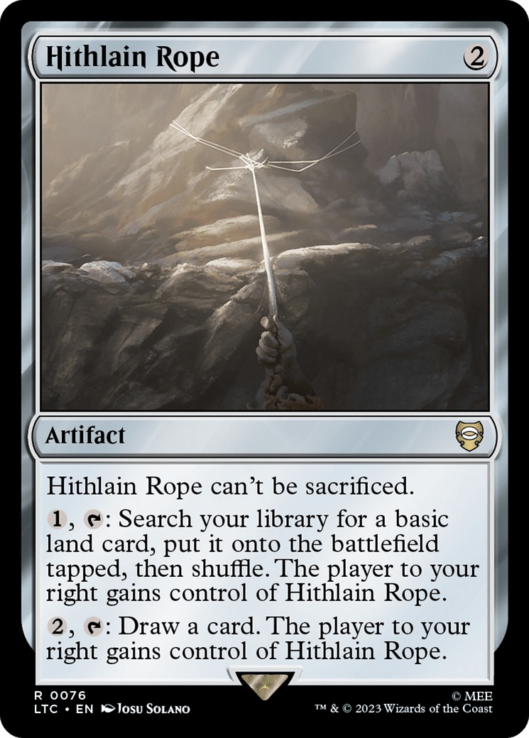 Hithlain Rope [The Lord of the Rings: Tales of Middle-Earth Commander] MTG Single Magic: The Gathering  | Multizone: Comics And Games