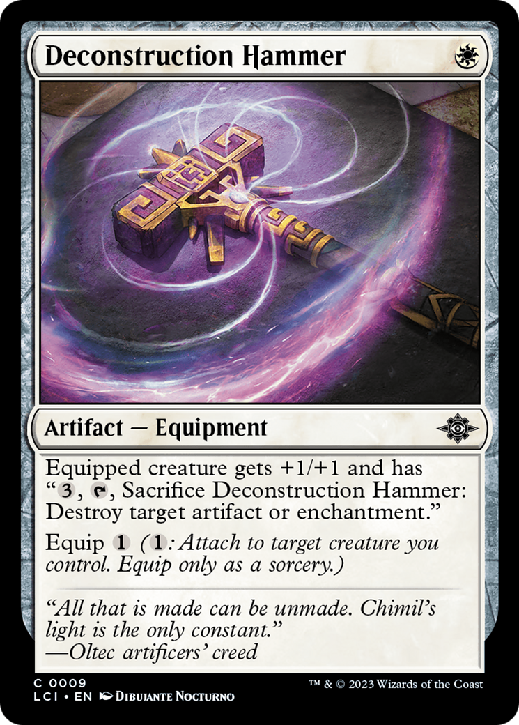 Deconstruction Hammer [The Lost Caverns of Ixalan] | Multizone: Comics And Games