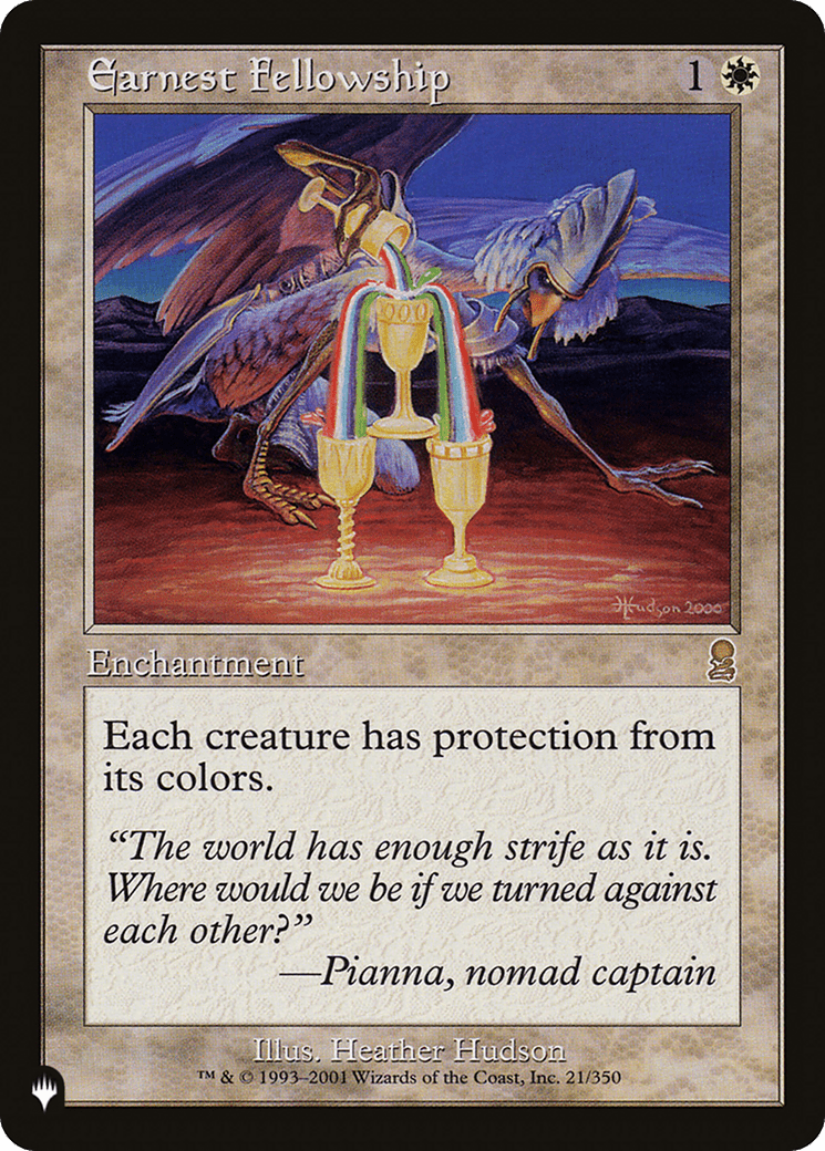 Earnest Fellowship [The List] MTG Single Magic: The Gathering  | Multizone: Comics And Games