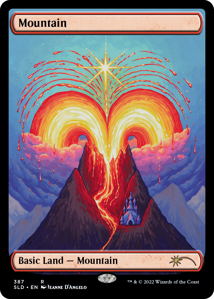 Mountain (387) [Secret Lair Drop Series] MTG Single Magic: The Gathering  | Multizone: Comics And Games