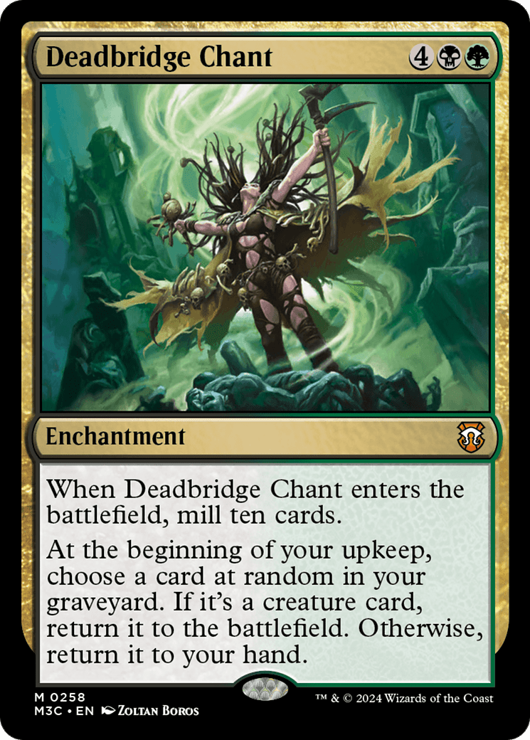 Deadbridge Chant [Modern Horizons 3 Commander] MTG Single Magic: The Gathering  | Multizone: Comics And Games