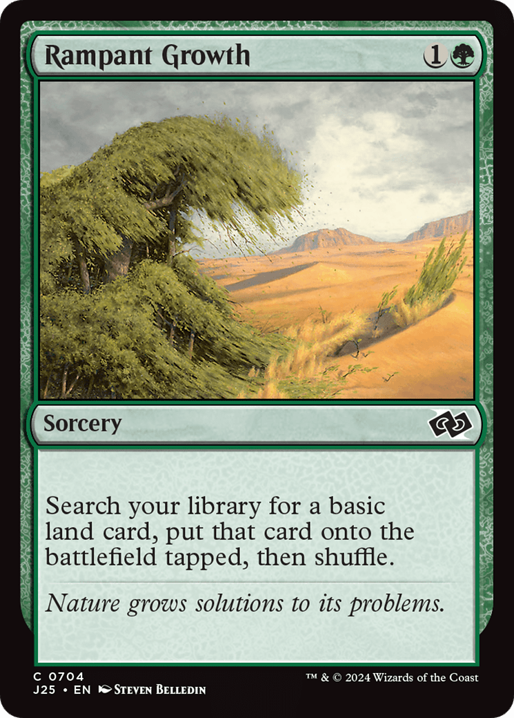 Rampant Growth [Foundations Jumpstart] MTG Single Magic: The Gathering  | Multizone: Comics And Games