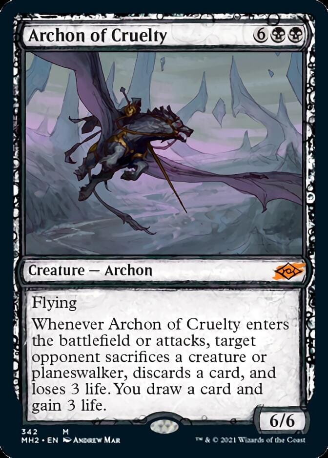 Archon of Cruelty (Sketch) [Modern Horizons 2] MTG Single Magic: The Gathering  | Multizone: Comics And Games