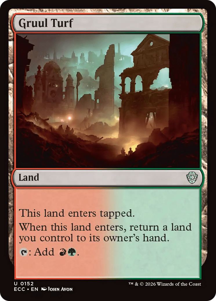 Gruul Turf [Lorwyn Eclipsed Commander] MTG Single Magic: The Gathering  | Multizone: Comics And Games