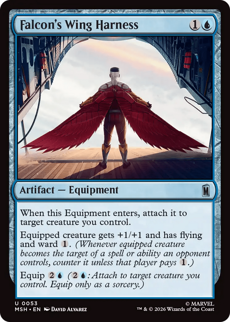 Falcon's Wing Harness [Marvel Super Heroes] MTG Single Magic: The Gathering  | Multizone: Comics And Games
