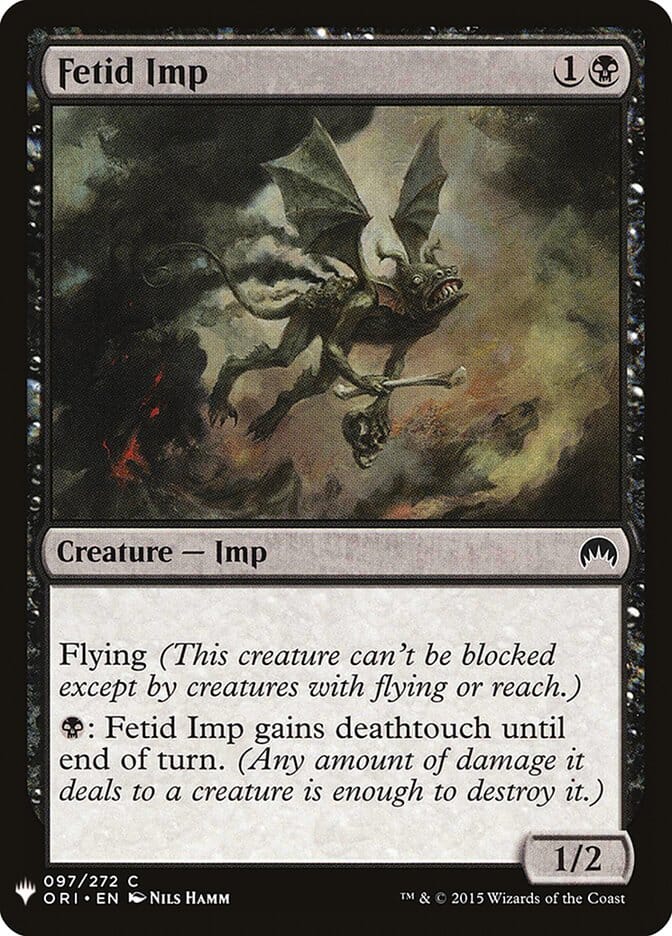 Fetid Imp [Mystery Booster] MTG Single Magic: The Gathering  | Multizone: Comics And Games