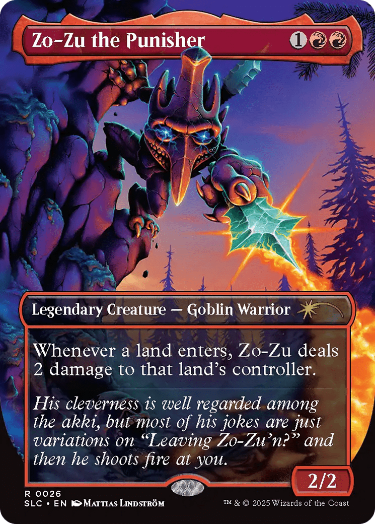 Zo-Zu the Punisher [Secret Lair Countdown Kit] MTG Single Magic: The Gathering  | Multizone: Comics And Games