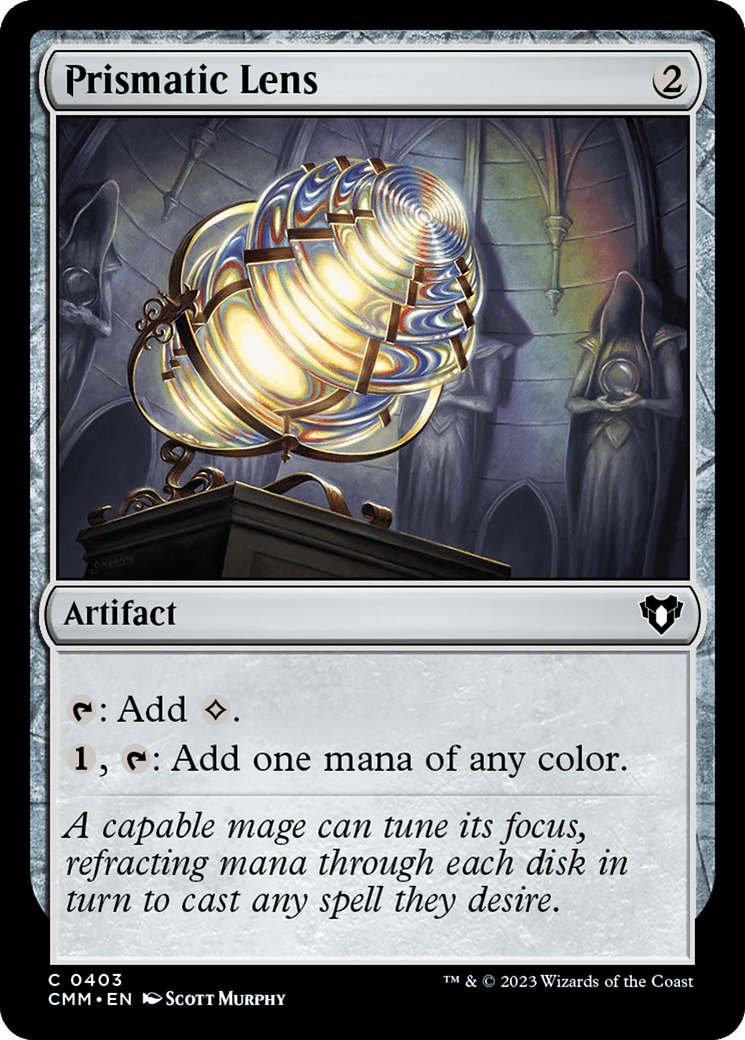 Prismatic Lens [Commander Masters] MTG Single Magic: The Gathering  | Multizone: Comics And Games