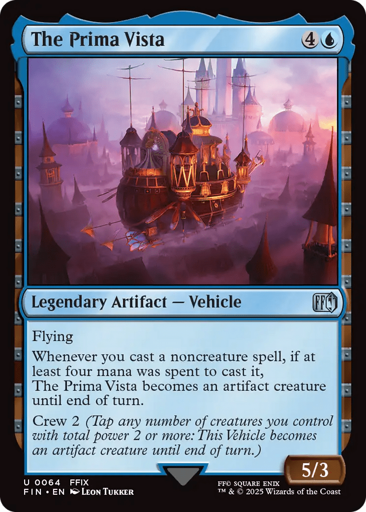 The Prima Vista [FINAL FANTASY] MTG Single Magic: The Gathering  | Multizone: Comics And Games